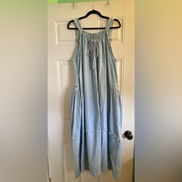 Free People Machu Barrel Midi Dress - Picture 4 of 7